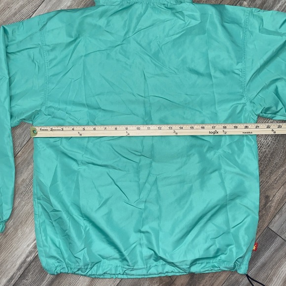 Dutch Bros‎ Lightweight Pullover Jacket Windbreaker Size Medium Green - Picture 7 of 7